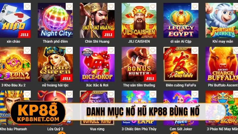 Danh mục nổ hũ KP88 bùng nổ