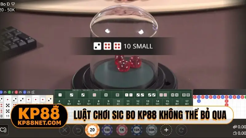 Quy luật chơi Sic Bo KP88 không thể bỏ qua