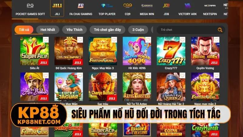 Siêu phẩm nổ hũ đổi đời trong tích tắc